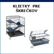 klietky pre škrečkov